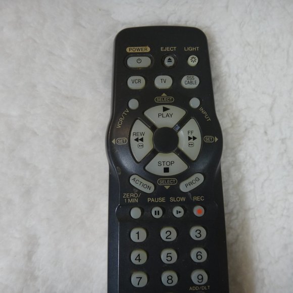 PANASONIC LIGHT TOWER ( LIGHT UP ) TV, VCR, DSS CABLE REMOTE CONTROL - Picture 2 of 4